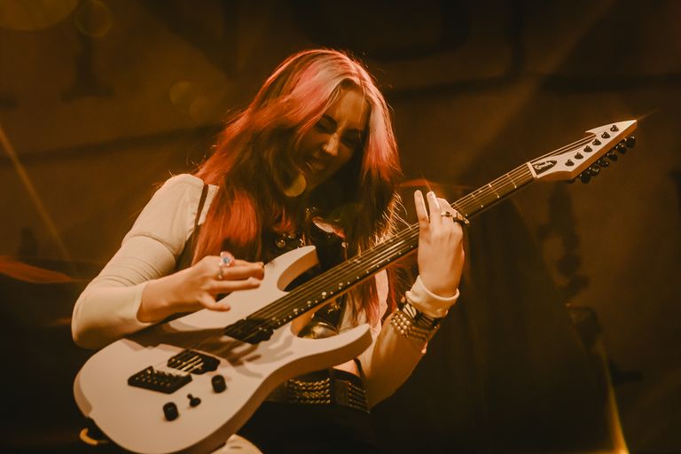 Blush performing in Adelaide at Hindley Street Music Hall